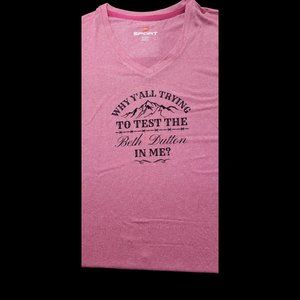 NWT Womans V Neck Beth Dutton Shirt XL